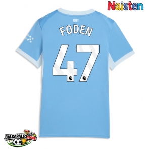 Manchester City Phil Foden #47 Kotipaita Naisten 2026-27 Lyhythihainen